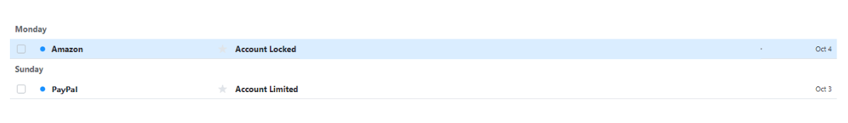 How to identify a phishing email