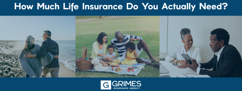 Title Page, Reads "How Much Life Insurance Do You Actually Need?".