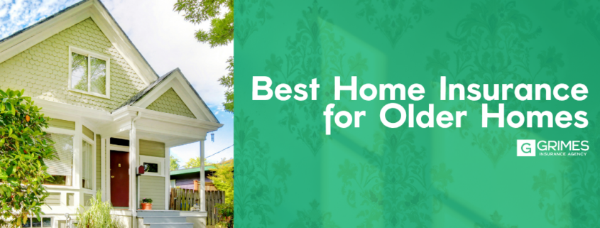 Title image: image of older home aligned left, with text overlay of title aligned right over a green patterned background
