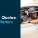 Title image with overlay text reading "comparing car insurance quotes: What really matter" with an image of a family, smiling in a vehicle aligned to the right